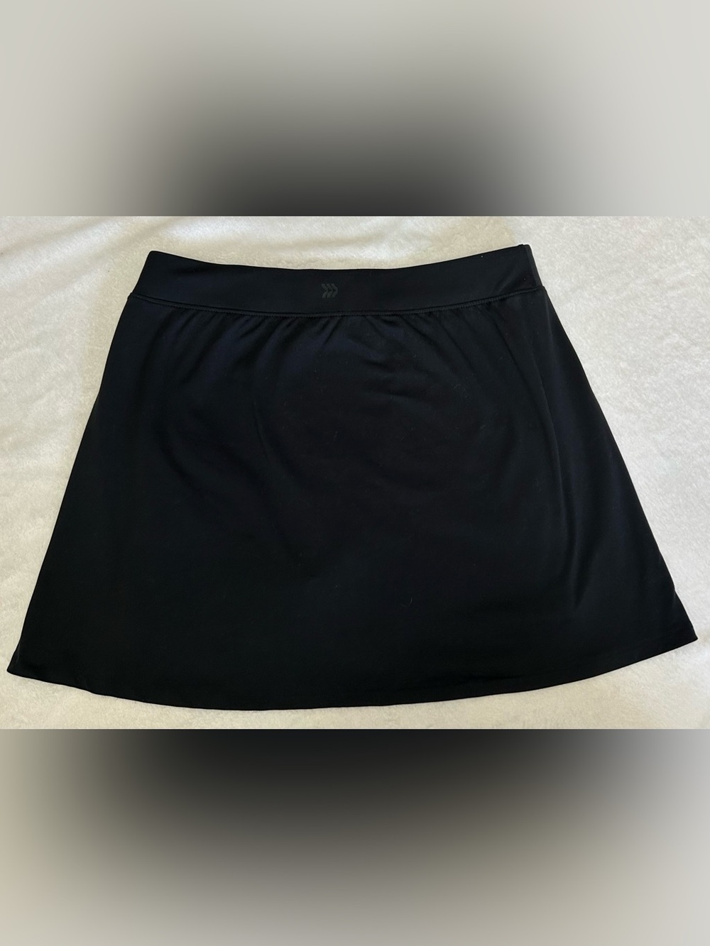 All in motion Target Women’s Medium Black Knit Slit Active performance Skort - Picture 3 of 7